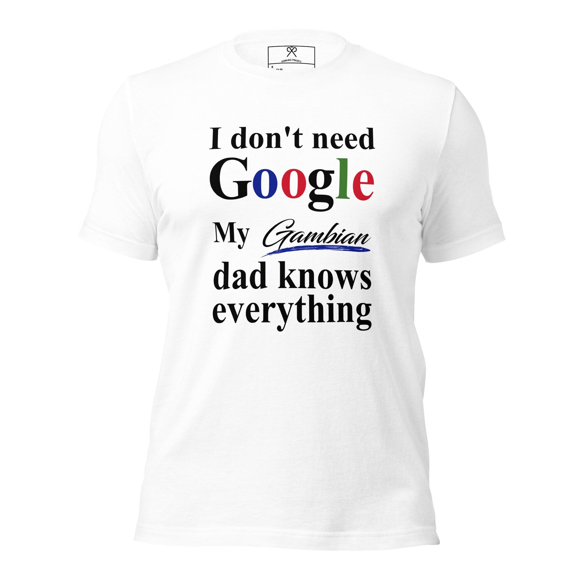 Gambian Dad Tshirt, Funny Dad tshirt, African Dad Tshirt, Father's Day Tshirt, Couples Tshirt, African Couple.